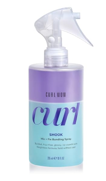 Shook Mix + Fix Bundling Spray – With Naked Technology, glossy, frizz-free curls 295 ml