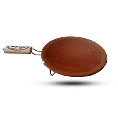 Mitti Cool Terracotta Clay Tawa, 9 Inch