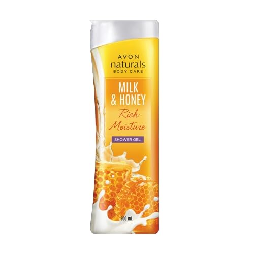 Naturals Milk and Honey Shower Gel, 200ml