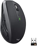 logitech - MX Anywhere 2S Wireless Laser Mouse - Black