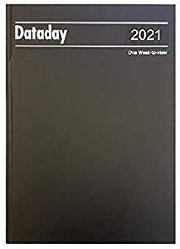 Dataday Black Week View Diary Dataday Desk Diary Ref - A43