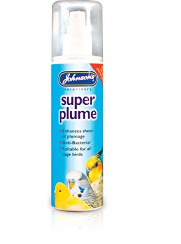 LEEWAY WOODWORK JOHNSONS SUPER PLUME SPRAY - 150ML PUMP - CAGED BIRDS - ANTIBACTERIAL - GLOSSY (3 SPRAYS)