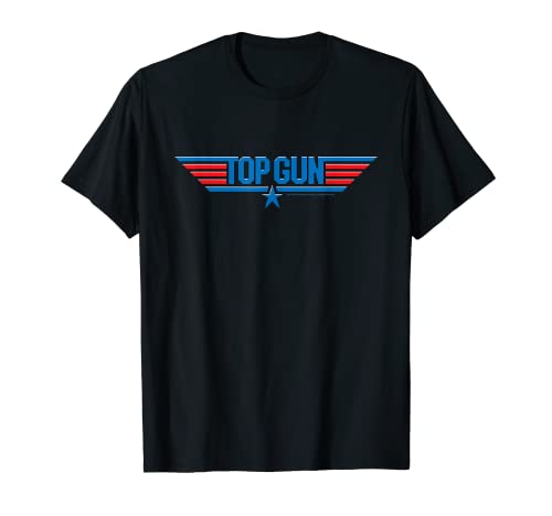 8 bit gun - Top Gun 8 Bit Logo T-Shirt