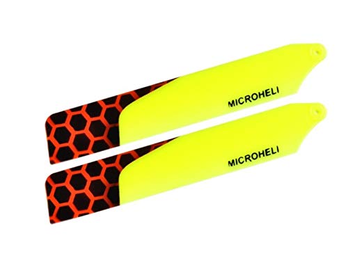 Microheli Plastic Main Blade 85mm (Yellow) - Blade Nano CPX/S/Nano S2