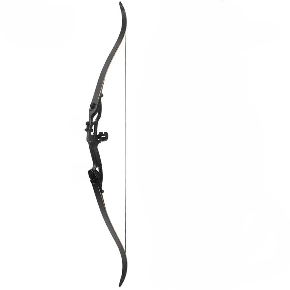 Futaba -Right Hand Archery Recurve Bow - 50 lbs - Black