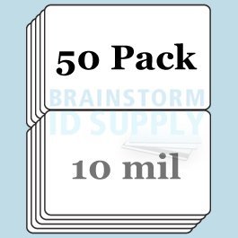 Brainstorm ID - 10 Mil Butterfly Pouch Laminates - 50 Pack