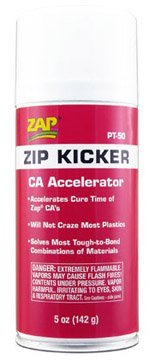 Pacer Technology (Zap) PT50 Zap Adhesives Zip Kicker Aerosol 5 oz by Pacer Technology (Zap)