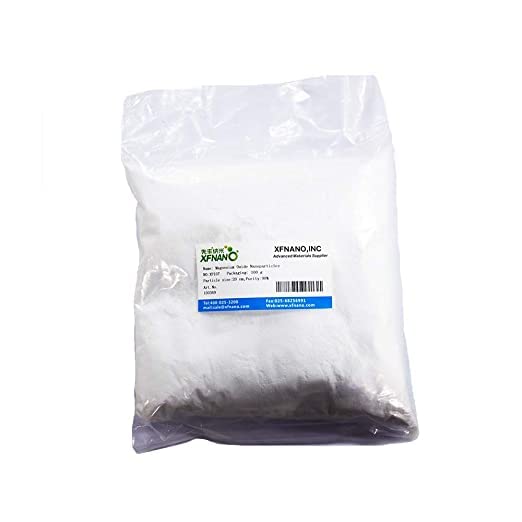 Research Grade Ultrafine 20nm Nano Magnesium Oxide Powder MgO Nanoparticles Nanopowder with 98% Purity（100Gram）