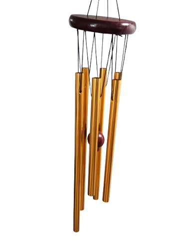 DN Enterprises 5 Bell Star Sign Wind Chimes for Home Garden Decoration or Positive Vibration | Wind Chimes for Balcony Bedroom with Sweet Sound