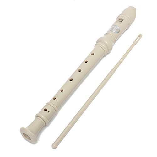 HRB MUSICALSNew Descant Soprano Recorder 8-hole Music Instrument With Cleaning Rod + Bag Case