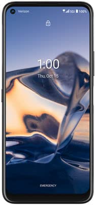 SIMBROSNokia 8 V 5G UW TA-1257 6/64GB 6.8in Meteor Gray 8v Unlocked for Any SIM AT&T T-Mobile Cricket TRACPHONE - Complete Extra sim Key Bundle Package- Reg Price 699.99 NOT for VERIZON