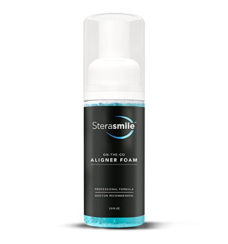 Sterasmile On the Go Foam Whitening Solution Aligner Cleaner by Steraligner