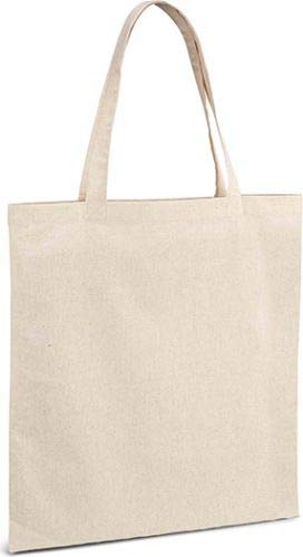 Set of 50 (fifty) NATURAL COTTON CANVAS TOTE BAGS! Blank Art Craft Supply Book Print BULK LOT School! Blank goods. Great for decorating!