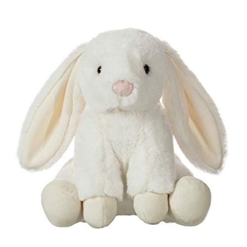 Apricot Lamb Cuddly Toy White Rabbit 20 cm - Plush Toy Plush Toy for Children and Baby - Fluffy Stuffed Toy for Playing - Plush Rabbit