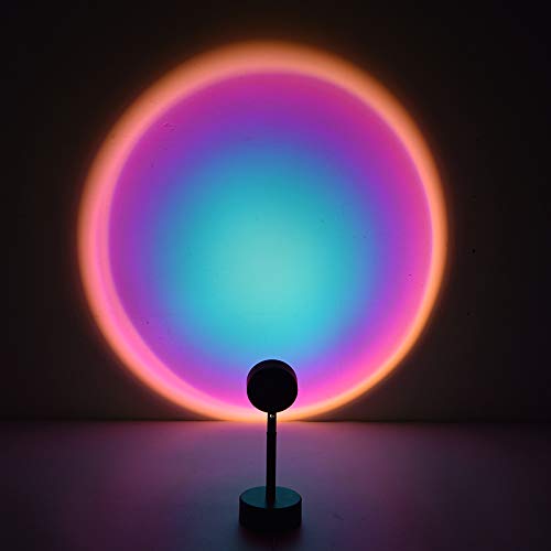 gec Halo Sunset Projection Rotate Rainbow Floor Lamp