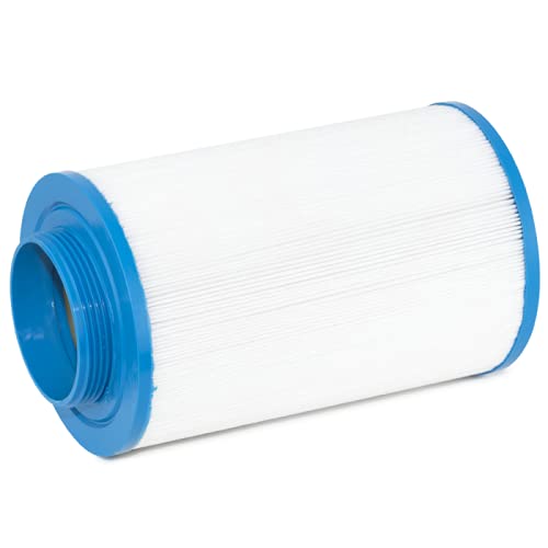 Clear Choice CCP126 Pool Spa Replacement Cartridge Filter for LA Spa Filter Media, 5-3/8" Dia x 7" Long, [1-Pack]