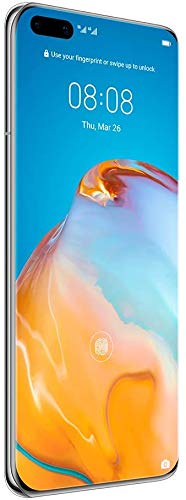 Huawei P40 Pro 5G ELS-N04 256GB 8GB RAM International Model - Silver Frost - (Only GSM No CDMA) (256GB, P40 Pro, Silver Frost) (256GB, P40 Pro, Silver Frost)