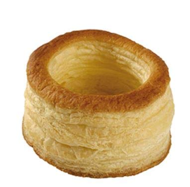 Pastry Chef's Boutique Premium Hoteliere Bouchée Ready to Fill Puff Pastry Shells - Vol au Vent for Exquisite Mini Desserts Wedding Buffet Partie Sweet Tables Restaurant Dessert - 3.35'' - 72 pcs