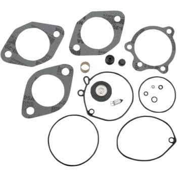 Drag Specialties Keihin Carburetor Rebuild Kit CV & Butterfly Style Repair Kit Compatible with Harley-Davidson 1976-1989 1003-0291