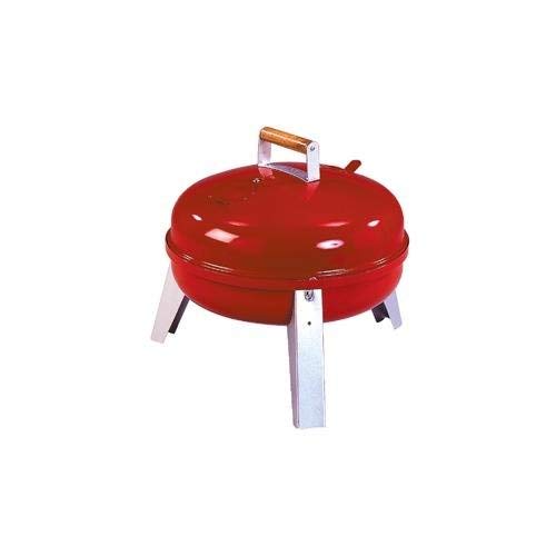 Americana Lock'N Go Charcoal Grill, Red