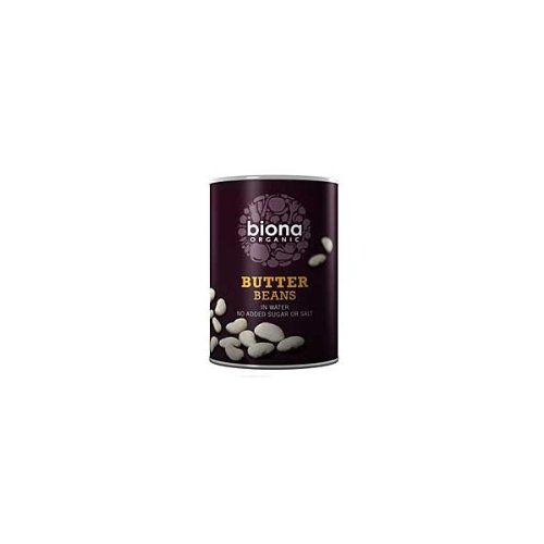 Biona Organic Butter Beans 400g (Pack of 6 )