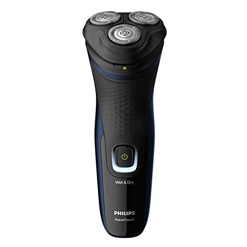 Philips Cordelss Electric Shaver S1323/45, 3D Pivot & Flex Heads, 27 Comfort Cut Blades, Fast Charge, Up to 40 Min of Shaving (Silver)