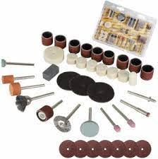 Rangwell NX 105 Pcs Rotary Tool Accessory Set Fits DIY Tools for Dremel Grinding Sanding Polishing Abrasive Drill Kit Rotary Power Tools Polishing Cutting 1/8" Shank