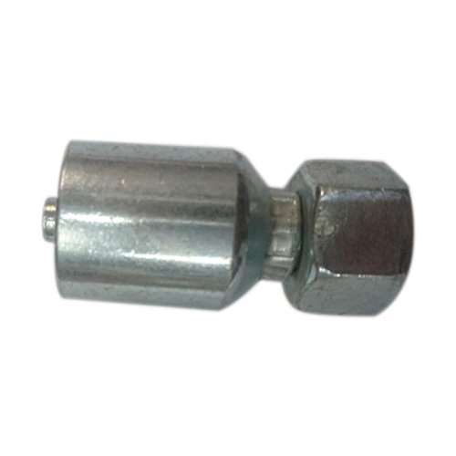 Silver Hydraulic Fittings MS Straight BSP With O'Ring (Size: 1" x 1"- Inches) 3 Pcs.