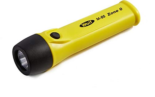 Wolf M-85 ATEX Zone 0 Midi Intrinsically Safe Compact LED Safety Pocket Torch