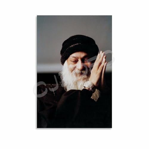 Osho Art Portrait Poster Famous Spiritual Teacher Meditation Master Poster