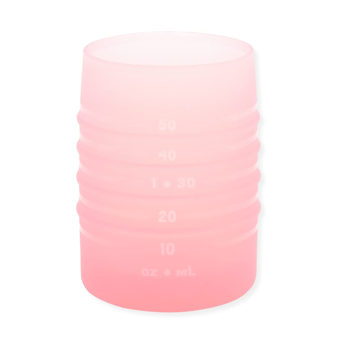 Bumkins Silicone Starter Training Cup for Babies, Holds 2 oz, Ages 4 Months+ (Pink)