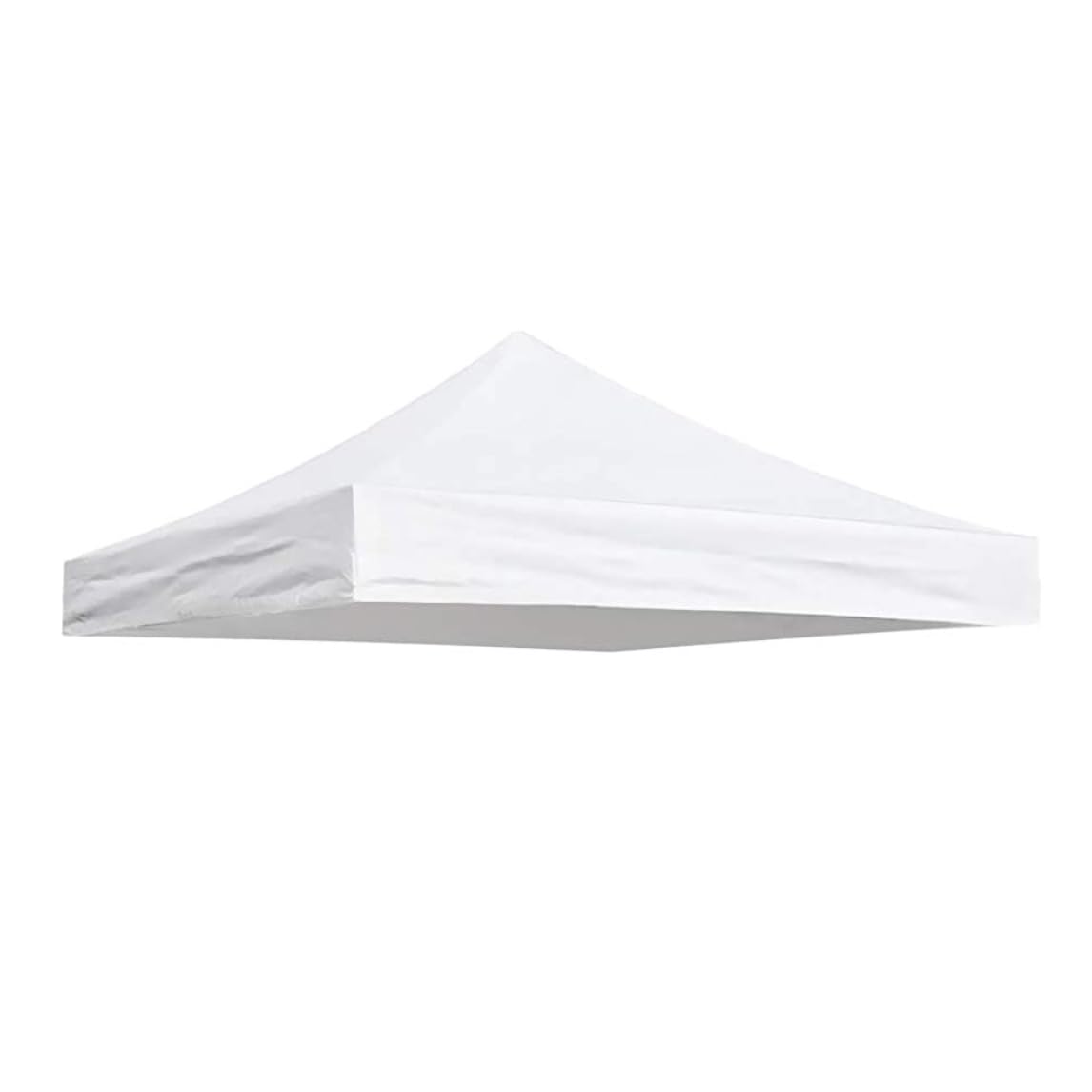 Hemore Canopy Replacement Top, 3x3ft Oxford Cloth Waterproof Replacement Gazebo Covers, Sunshade Canopy Cover for Outdoor Garden (Top Only, White)