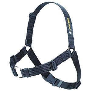 The Original Sense-ation No-Pull Dog Training Harness (Black, Extra Small, Wide)