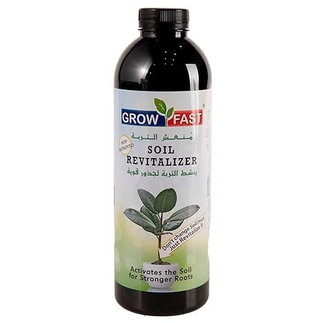 Grow Fast Soil Revitalizer For Indoor And Outdoor Plants 1Ltr By UAE Garden Deals