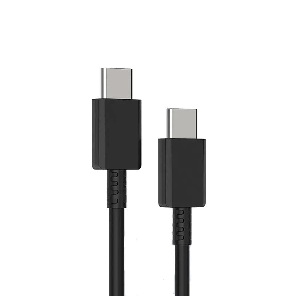 Super Fast Charger Cable For Samsung Galaxy S23, S22, S21, S21+, S21 UltraS22/S22 Plus/S22 Ultra FE/S20, A53 A33 5G, Type C to C Cable (1M BLACK)