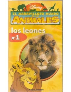 EL MARAVILLOSO MUNDO DE LOS ANIMALES LOS LEONES Nº 1 : Disney,Walt:  : Libros