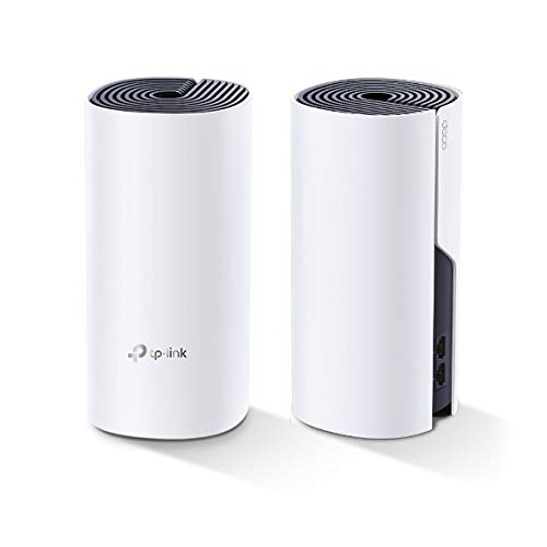 TP-Link Deco P9 Whole Home Powerline Mesh Wi-Fi System, Up To 4000 Sq ft, Thick Wall, Works with Amazon Echo/Alexa, Wi-Fi Booster, Parental Controls, Pack of 2