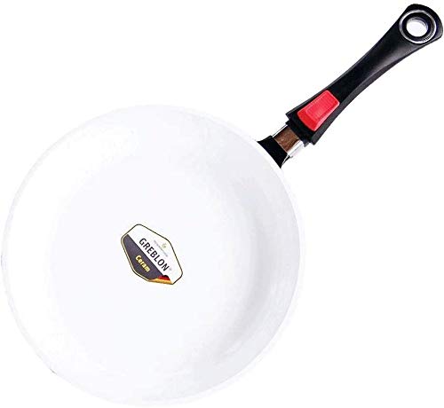 NICE COOKER ® Ceramic Frying Pan with Removable Handle 24 cm