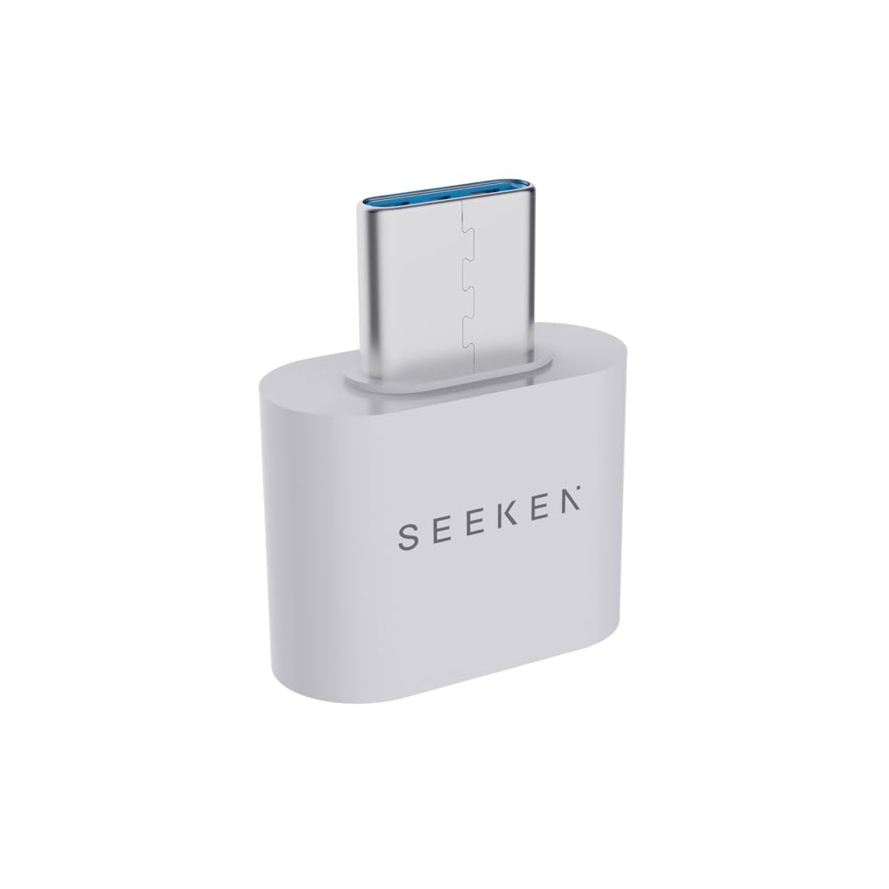 SEEKENType-C OTG Flash Drive for Smartphones, PC, and Laptop, White