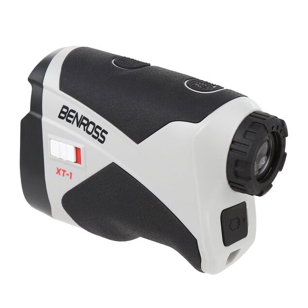 Benross XT-1 Golf Laser Rangefinder with Slope Compensation & Flag Lock - Compact Rechargeable Golf Distance Measuring Device for Accurate Distances