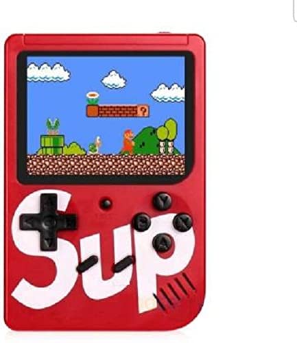 ShopAIS 400 in 1 Sup Video Games Portable, Led Screen and USB Rechargeable, Handheld Console, Classic Retro Game Box Toy for Kids Boys & Girls - Multicolor