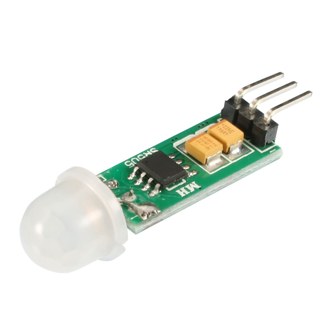 ZHuidjo Mini Pyroelectric PIR Sensor Module Human Body Motion Redline Detection Board (SN: 1ff eab 6b1 428 2ef)