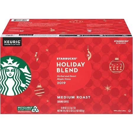 Starbucks Holiday Blend Coffee K-Cups (60 Count)