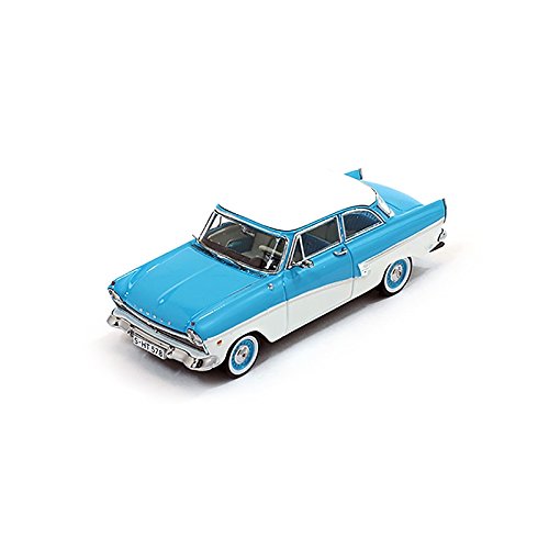 IXO IXOPRD388 1:43 Scale PremiumX Ford Taunus 17M 1957 Blue/White Model Car