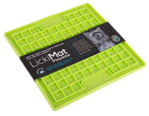 LICKIMAT Playdate Treat Mat for Dogs, Cats & Puppies