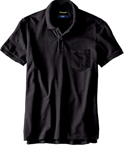 Celsius Men's Half Sleeve Classic Solid Pique Polo with Pocket