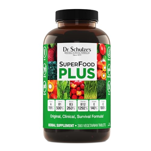 Dr. Schulze's SuperFood Plus | Vitamin & Mineral Herbal Concentrate