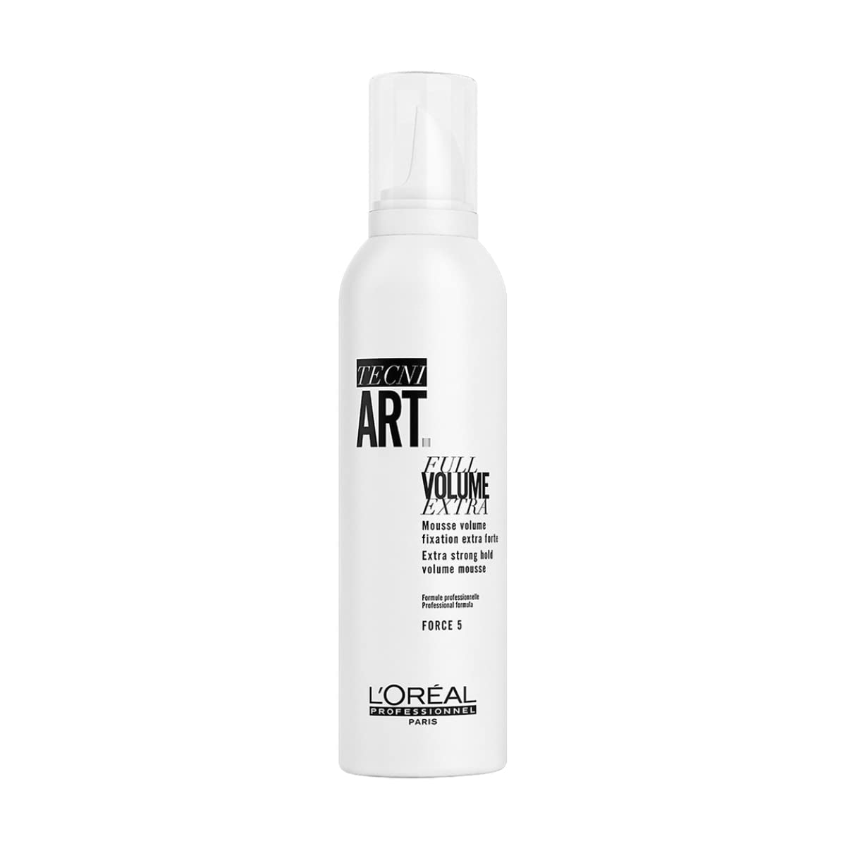 L'Oreal Professionnel Full Volume Extra | Styling Mousse | Provides Strong Hold | Adds Volume and Lift | For All Hair Types