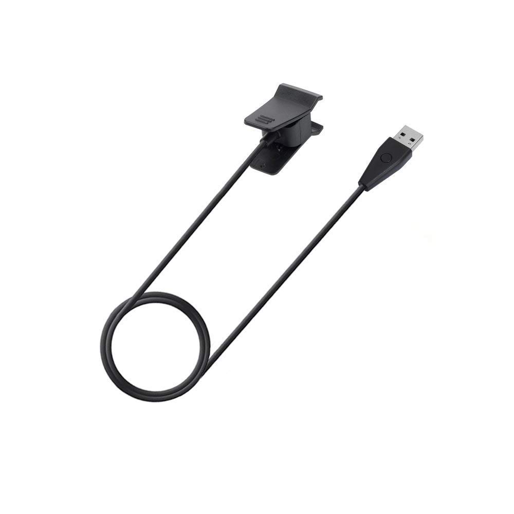 ChofitReplacement Compatible with Fitbit Ace Kids Black Charger USB Charging Cable Charging Clip for Fitbit Ace Only/No Tracker [1-Pack]