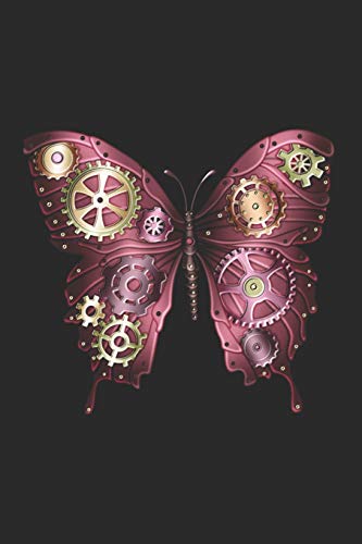 Steampunk Butterfly Journal: Jot Down Your Ideas, Thoughts, Experiences, Dreams and Goals (Steampunk Journals) Paperback – Import, 25 February 2019